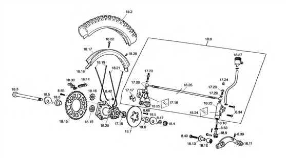 15 - REAR WHEEL