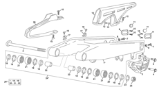 4 - REAR SHOCK - SWINGARM