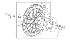 10 - FRONT WHEEL