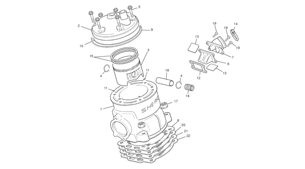 17 - CYLINDER HEAD