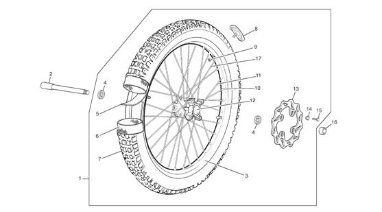 6 - FRONT WHEEL