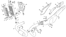 4 - RADIATOR - EXHAUST SYSTEM