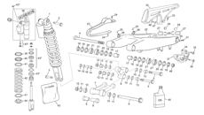 4 - REAR SHOCK - SWINGARM