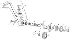 11 - KICKSTARTER ASSEMBLY