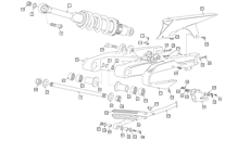 3 - REAR SHOCK - SWINGARM