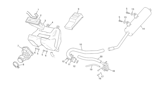 4 - AIRBOX - EXHAUST SYSTEM