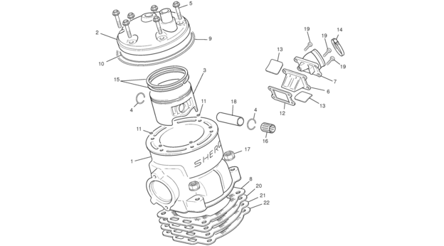 18 - CYLINDER HEAD