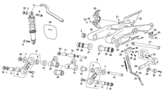 3 - REAR SHOCK - SWINGARM