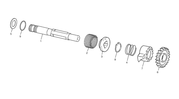 15 - KICKSTARTER ASSEMBLY