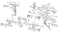 3 - REAR SHOCK - SWINGARM