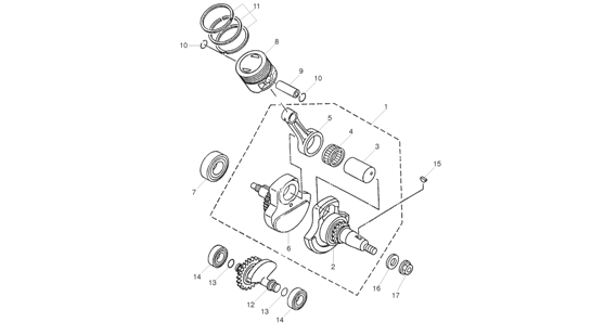 22 - CRANKSHAFT ASSY