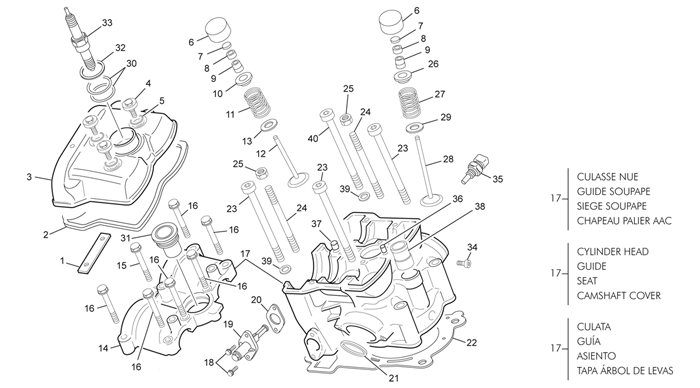 21 - CYLINDER HEAD