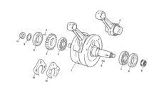 15 - CRANKSHAFT ASSY