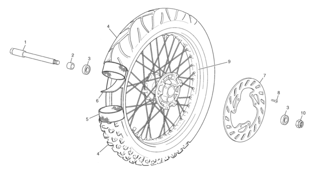 8 - FRONT WHEEL