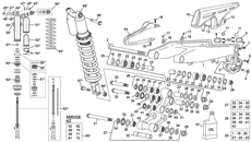 3 - REAR SHOCK - SWINGARM