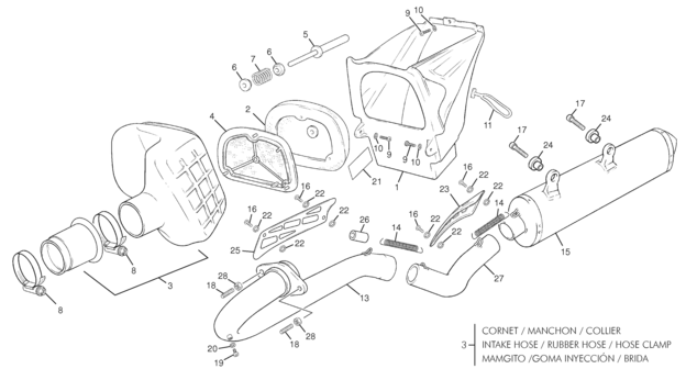 5 - AIRBOX - EXHAUST SYSTEM