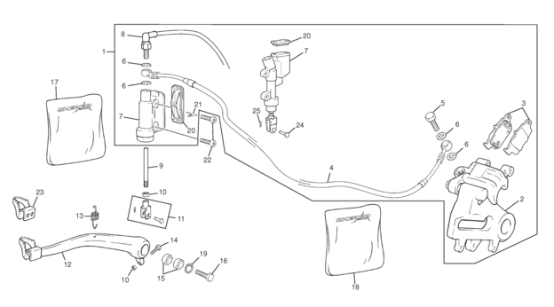 4 - REAR BRAKE