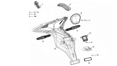 14 - TURN SIGNAL / REAR LIGHTS