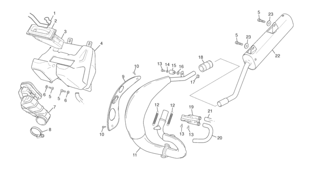4 - AIRBOX - EXHAUST SYSTEM