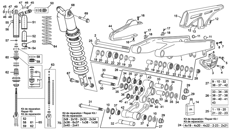 3 - REAR SHOCK - SWINGARM