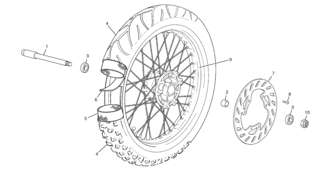 9 - FRONT WHEEL