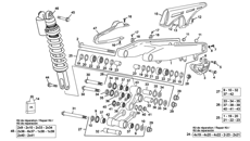3 - REAR SHOCK - SWINGARM