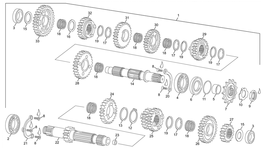 17 - GEAR SET