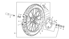 10 - FRONT WHEEL
