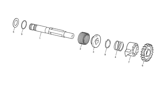 16 - KICKSTARTER ASSEMBLY