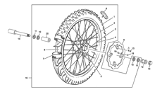 10 - FRONT WHEEL