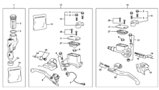 8 - MASTER CYLINDER FRONT-REAR CALIPER