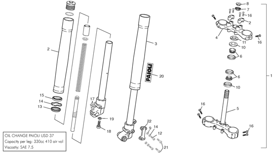 3 - FORK PAIOLI USD 37