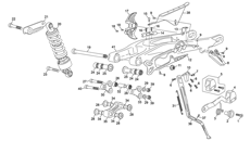 3 - REAR SHOCK - SWINGARM