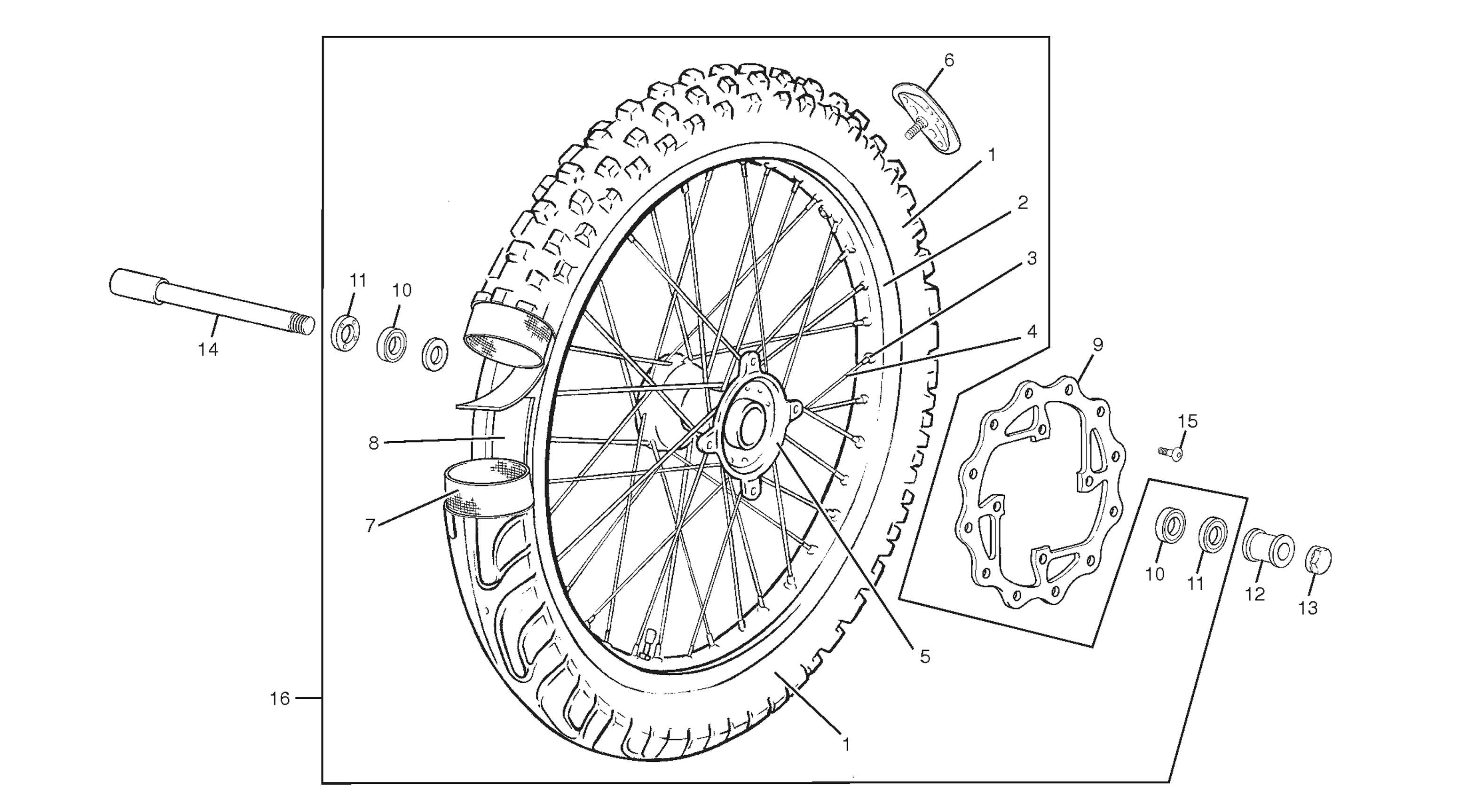8 - FRONT WHEEL