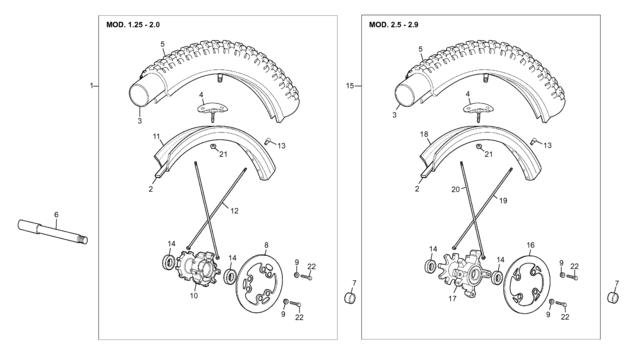 6 - FRONT WHEEL