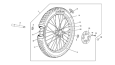 6 - FRONT WHEEL