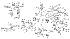 3 - REAR SHOCK - SWINGARM