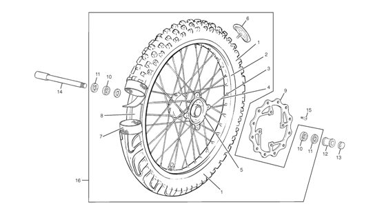8 - FRONT WHEEL