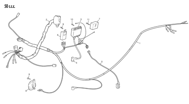 ELECTRIC CABLE 50CC
