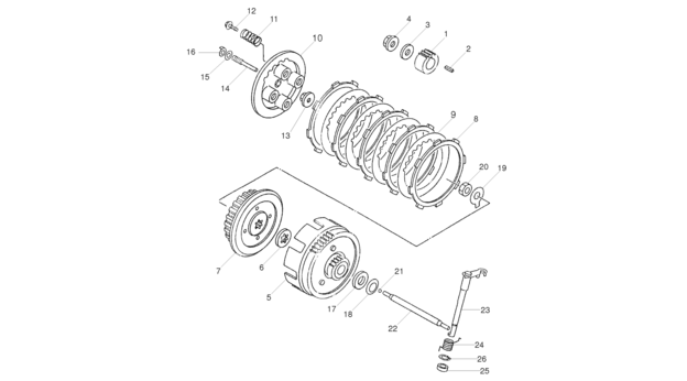CLUTCH 125CC