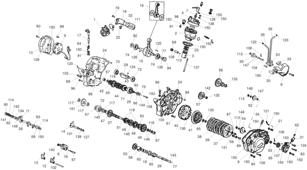 ENGINE 50CC