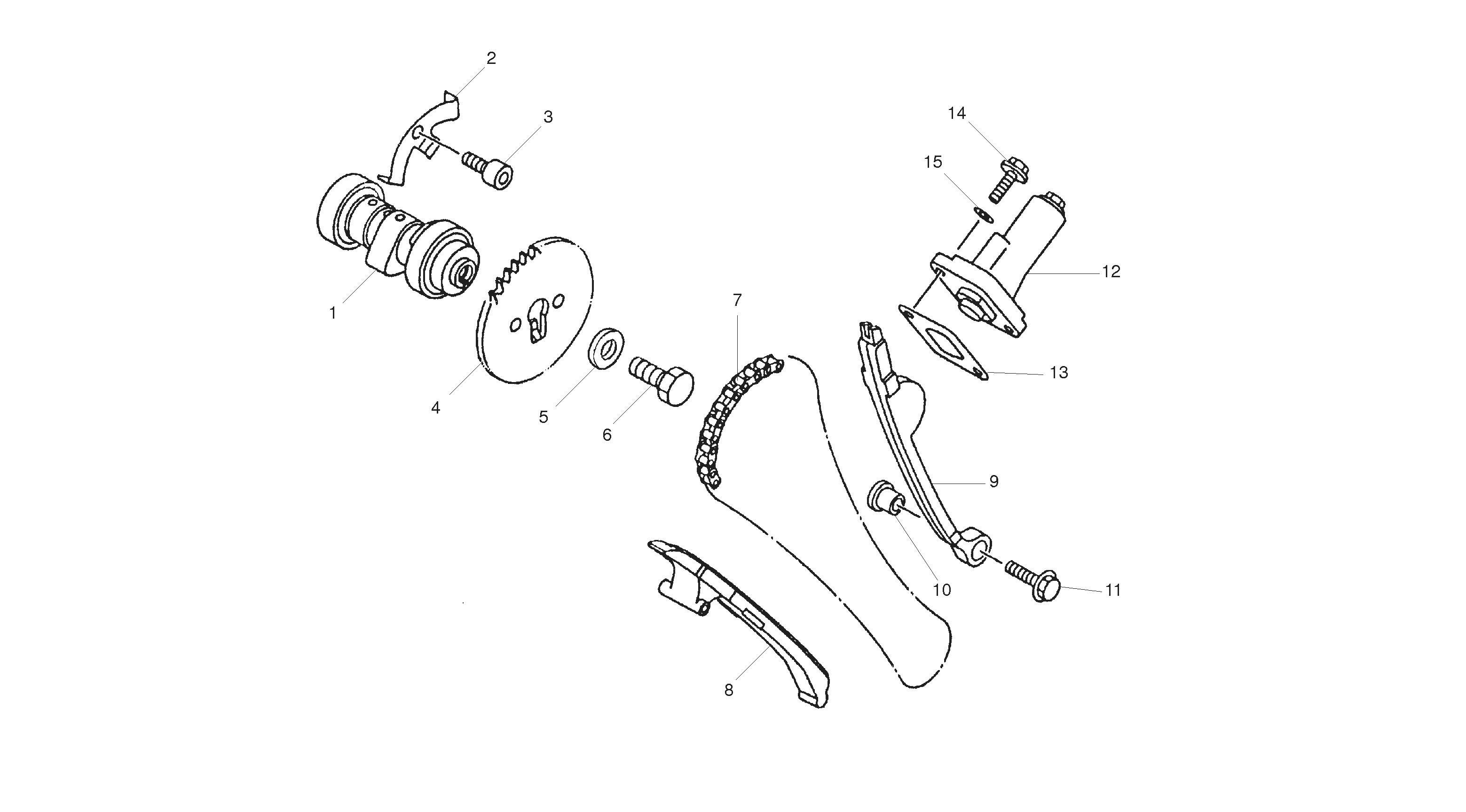 DISTRIBUTION SYSTEM 125CC