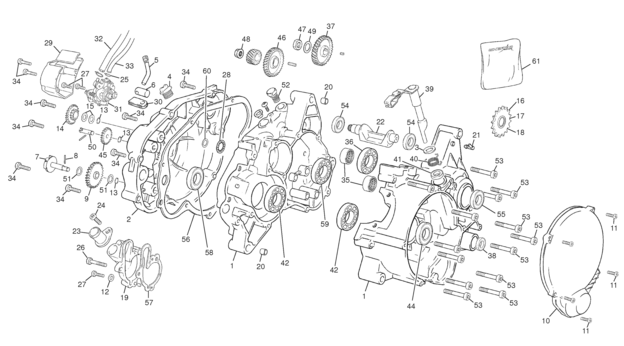 CRANKCASE ASSEMBLY