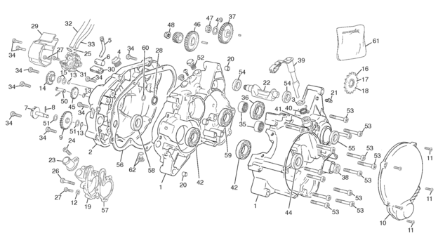 CRANKCASE ASSEMBLY