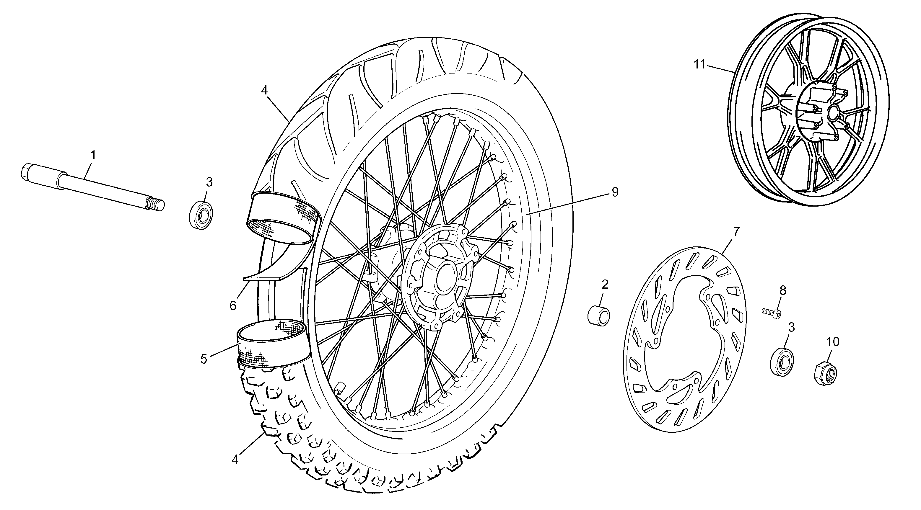 FRONT WHEEL