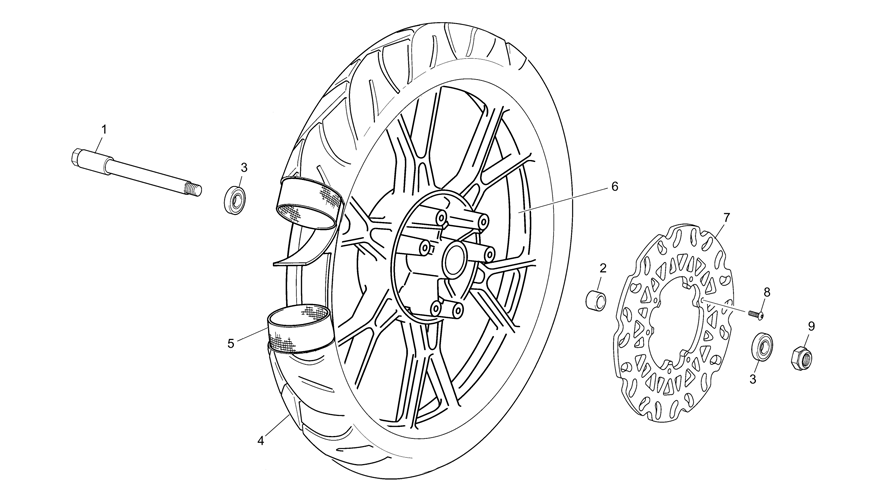 FRONT WHEEL