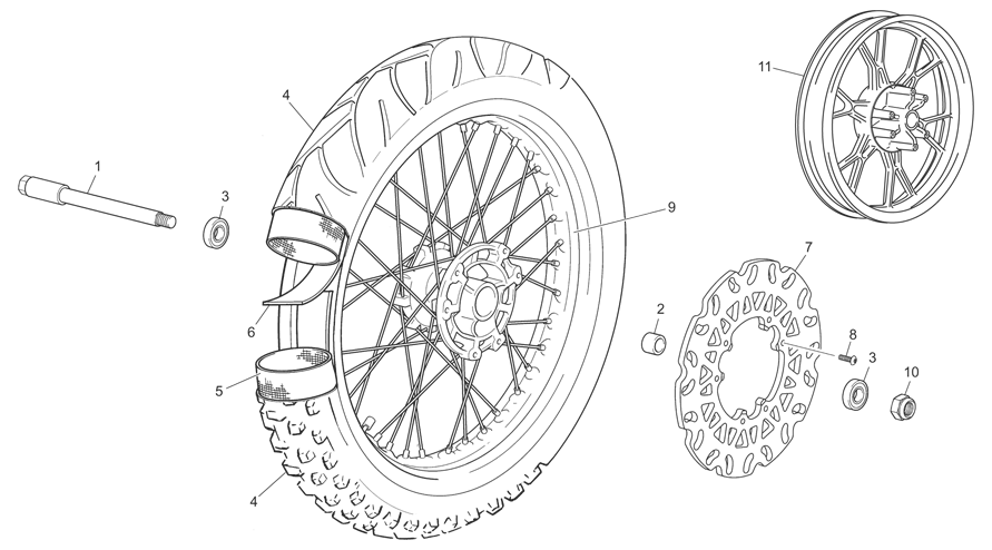 FRONT WHEEL
