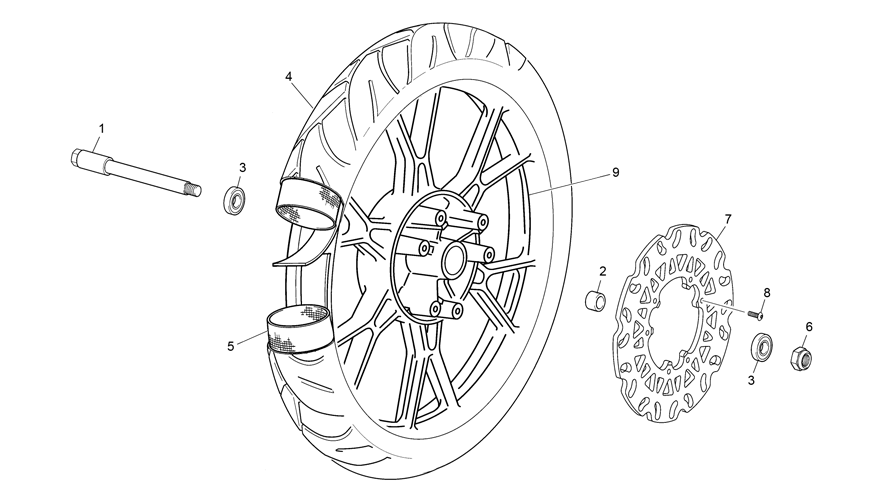 FRONT WHEEL