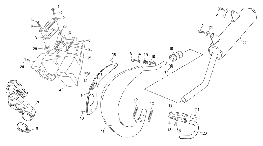 AIRBOX - EXHAUST SYSTEM