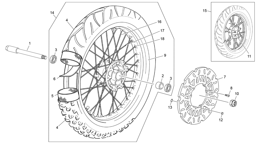 FRONT WHEEL